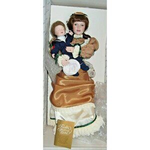 VTG Danbury Mint Porcelain Doll Set SLEEPY LITTLE SAILOR by Judy Belle NIB NEW